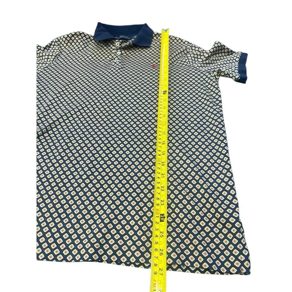 Polo Ralph Lauren Shirt Men Size Medium Multicolor Short Sleeve Classic Preppy